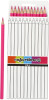 Farveblyanter - Jumbo - L 17 Cm - Mine 3 Mm - Pink - 12 Stk