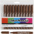 Tusser - Vandbaserede - Tykkelse 5 Mm - Brun - 12 Stk