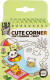 Cosy Malebog 10 X 10 Cm - 44 Sider Cute - Bog