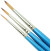 Winsor Newton - Cotman Brush Short Handle Set Round 1 3 5 - Malerpensler