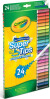 Crayola - Supertips Vaskbare Tuscher 24 Stk