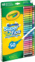 Crayola - Supertips Vaskbare Tuscher 50 Stk