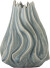 Creative Collection - Dilara Vase - Blå - Stentøj Keramik - H 18 Cm