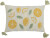 Creative Collection - Lemon Pyntepude - Gul - Bomuld - 50X35 Cm