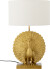 Creative Collection - Peacock Bordlampe - Guld - Polyresin