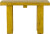 Creative Collection - Porir Planteopsats - Gul - Genanvendt Træ