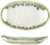 Creative Collection - Prim Serveringsfad - Grøn - Keramik - 22 Cm