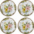 Creative Collection - Savina Tallerkener - Stentøj - 4 Stk