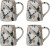 Creative Collection - Winnie Krus - Multifarvet - Stentøj - 4 Stk