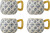Creative Collection - Wrenna Kopper Med Hank - Keramik - 4 Stk