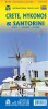 Crete Mykonos Santorini - English Book