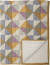 Bloomingville - Crewe Quilt Tæppe - Gul - Bomuld Oeko-Tex - 150X125 Cm