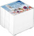 Cube Med Hvidt Papir Ca 9 X 9 Cm - Centrum