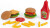 Dantoy - Burger Set - Legemad - 22 Dele
