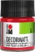 Marabu - Decormatt Mat Akrylmaling - Kirsebærrød - 50 Ml