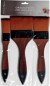 Decoupage Pensel Sæt - 3 Stk - 7 5 5 5 2 5 Cm - Artino