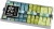 Dekorationsbånd - B 10 Mm - Blågrøn Harmoni - 12X1 M