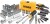 Dewalt 108 Piece Metric - Imperial 14 38 Mechanics Tool Set Dwmt73801-1