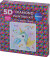 Diamond Painting Kit - 5D - 20X20 Cm - Med Træramme - Enhjørning