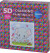 Diamond Painting Kit - 5D - 20X20 Cm - Med Træramme - Elefant