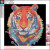 Diamond Painting - 30X30 Cm - Tiger