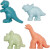 Dino Sandforme - 4 Stk