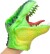 Dinosaur Hånddukke I Gummi - Assorterede