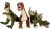 Dinosaur Plys 50 - 60 Cm - Assorteret