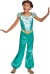 Jasmine Kostume Til Børn - Aladdin - 128 Cm