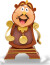 Disney - Cogsworth Sparegris - Beauty And The Beast