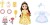 Disney Princess - Doll 15Cm - Be Our Guest Belle 233814