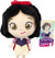 Disney Bamse Med Lyd - Disney Prinsesser - Snehvide - 20 Cm