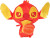 Disney Stitch - Otw Clip - On Plys 9 Cm - Assorterede