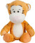 Tigerdyret Bamse - Peter Plysh - 25 Cm