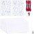 Diy Kit Broderi - Juleservietter - Julerød