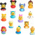Duck-A-Looz Disney Ducks 7 Cm - Badeand - Assorteret