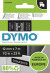 Dymo - D1 Tape - 12 Mm - 7 M - Hvid På Sort