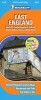 Michelin Kort - East England - English Book