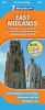 Michelin Kort - East Midlands - English Book
