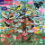 Eeboo - French Medieval Songbirds Puzzle - 1000 Brikker - Puslespil