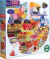 Eeboo - Mediterranean Table - 500 Piece Round Puzzle - Rundt Puslespil