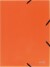 Elastikmappe - Pp - C4 - Orange - Spree