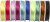 Elastiksnor - Tykkelse 1 Mm - Assorterede Farver - 10X25 M