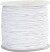 Elastiksnor - Tykkelse 1 Mm - Hvid - 250 M