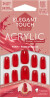 Elegant Touch - Colour Acrylics- Poppy Pomegranate