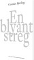 En Blyantstreg - Bog