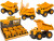 Out Of The Blue - Dumper Legetøj - 12 Cm