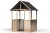 Exit - Panorama 100 Wooden Playhouse 50520100