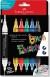 Faber-Castell - Shake Paint Akryltusser - 6 Stk - Klassiske Farver