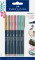 Faber-Castell - Metallics Tusser - 6 Farver